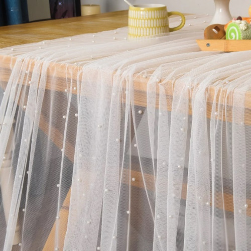 Maille tulle nappe creux - tulle,