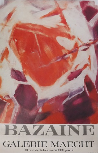 Affiche art jean bazaine - bazaine,