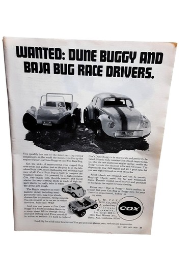 1972 cox dune - baja, bug