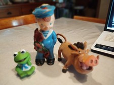 Lot de 3 pouêts dont 2 Vintage Kermit + 1 marin