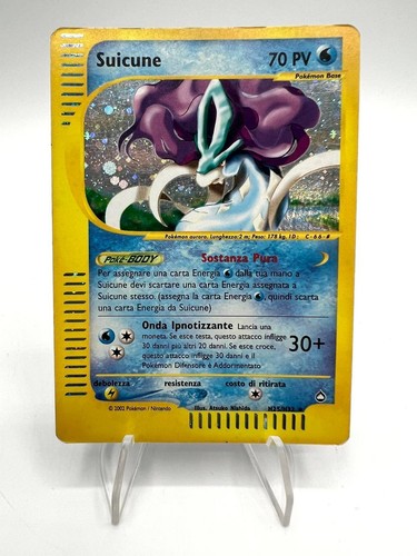 Carte pokémon suicune - suicune, h25/h32