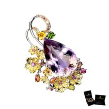 925 Argent Sterling Broche