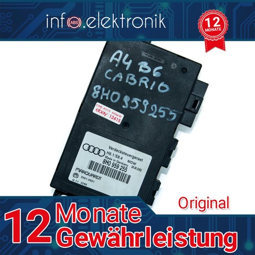 Module commande toit - de,