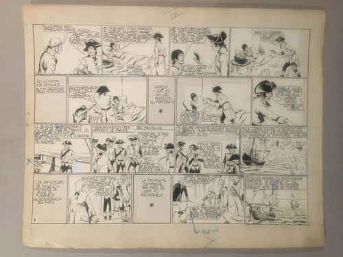 Giffey planche originale - -,