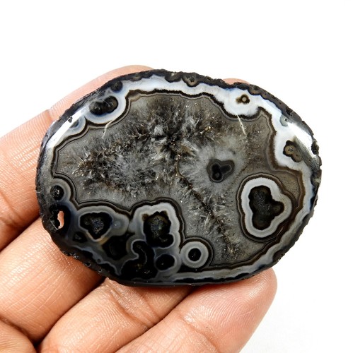Cabochon géode druzy - , agate