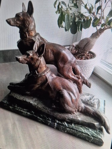 Scupture régule bronze - en,