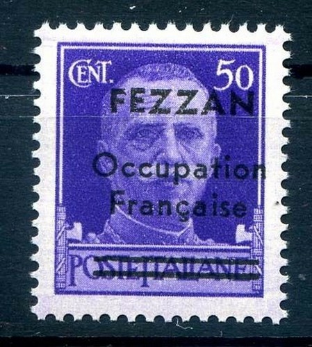 Fezzan 1943 occupation - fezzan,
