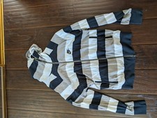 Nike Air Hoodie Sweater Stripe Small Black White Gray