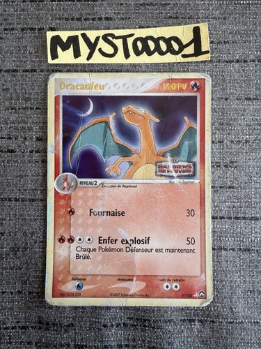 Carte pokémon dracaufeu 018 - dracaufeu, 6/018
