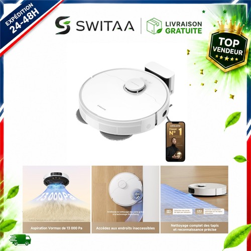 Robot aspirateur laveur dreame