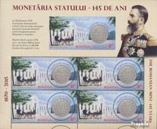 Timbres Roumanie 2015 Mi 6958 Feuille miniature ii (complète edition) neuf avec 
