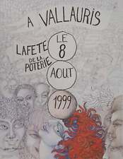 Jean MARAIS : Fête de la poterie, Photolithographie signée