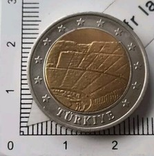 M10508 Essai Probe Spécimen 2 Euro Turkiye Jeton