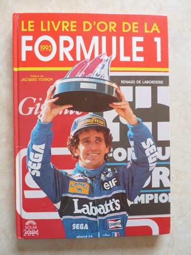 Livre la formule 1 - d'or,