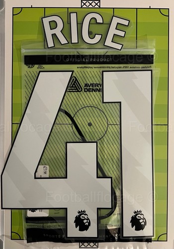 Flocage officiel rice 41 - rice, #41