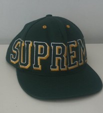 Casquette 5 Panneaux FW13 Supreme Vert Foncé Vintage Très Rare 2013 ASAP ROCKY