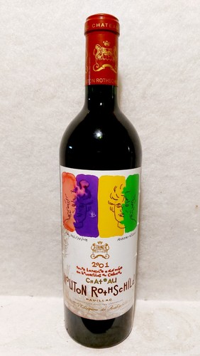 Chateau mouton rothschild 2001 - chateau,