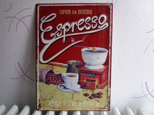 Tole metal cafe expresso x - expresso, 30