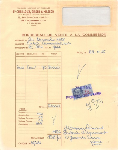 1955 laitiers avicoles - 1955,