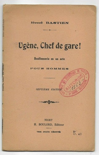 Ugène chef gare - !, rené