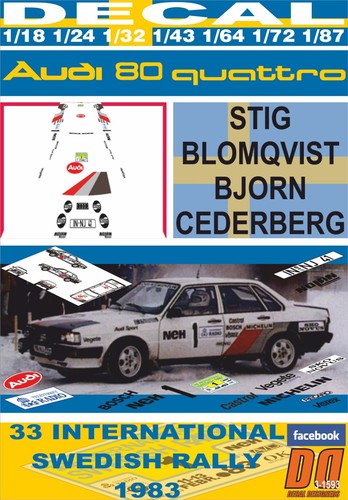 Decal audi quattro - decal,
