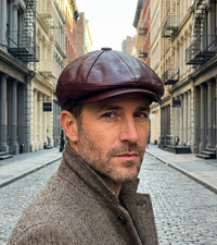 Casquette de journaliste homme