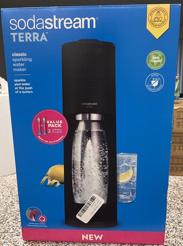 New box sodastream terra - new, in