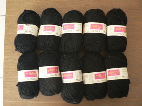 Lot pelotes phildar - 10,