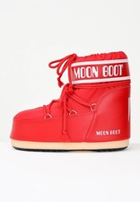 MOON BOOT Bottes Et Anfibies Unisexe Rouge Bottes De Neige ICON LOW