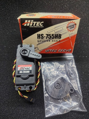 Hitec 755hb servo - hitec, scale