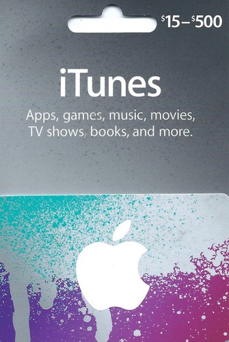 Apple itunes rechargable gift - apple,
