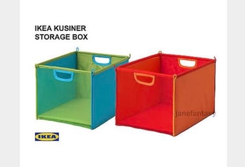Ikea kusiner boxes green - ,