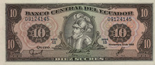 ? Billet équateur 10 sucres 1988 - UNC - Une pièce rare de l'histoire latine !