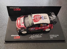 Voiture Citroën C3 WRC 1/43ème Sébastien Loeb Tour de Corse 2018 (C6)