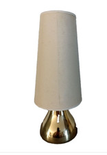 LAMPE ANNÉES 70 PIED MÉTAL