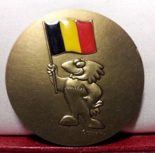 rare Belgique MÉDAILLE BRONZE