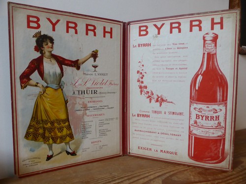 Porte menu byrrh vintage - porte,