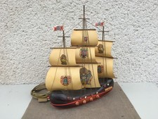 Ancienne lampe de chevet / Bateau / Années 70 / Déco / Lampe