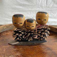 Poupée Kokeshi vintage corps