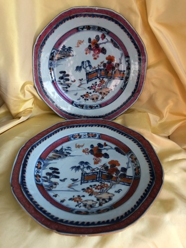 Belle paire assiettes - paire,