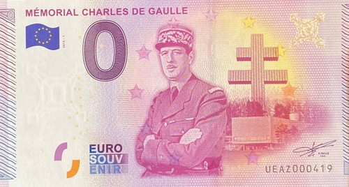 Billet euro memorial - billet, 0