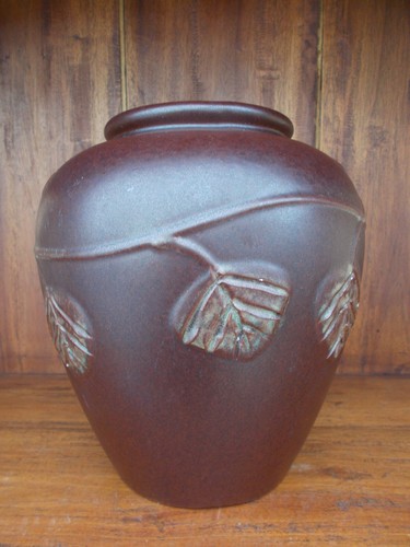 Vase ceramique feuilles - vase, "feuilles"
