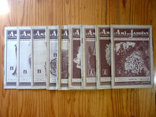 Lot 9 Revue L'ami des Jardins 1938, 1939, 1940.