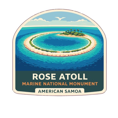 Rose atoll marine american - rose,