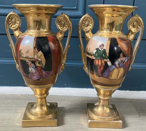 Belle paire vases - paire, de