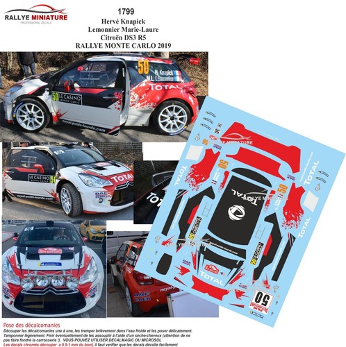 Decals ref 1799 citroen - decals,