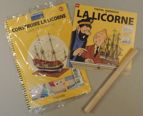 Tintin construire licorne - la,
