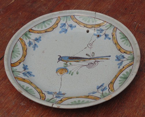 Rare assiette faience clamecy - assiette,
