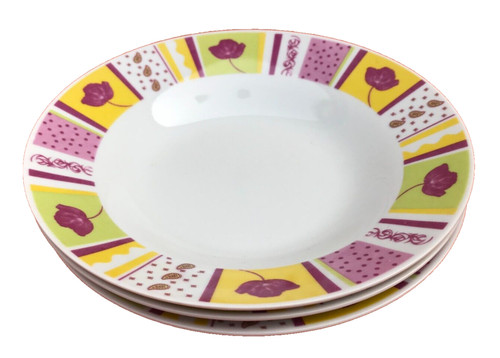 Assiettes creuses porcelaine - creuses,