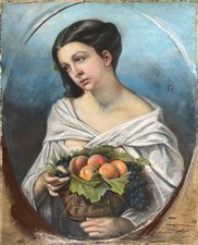 Tableau Pastel 1857 "Jeune